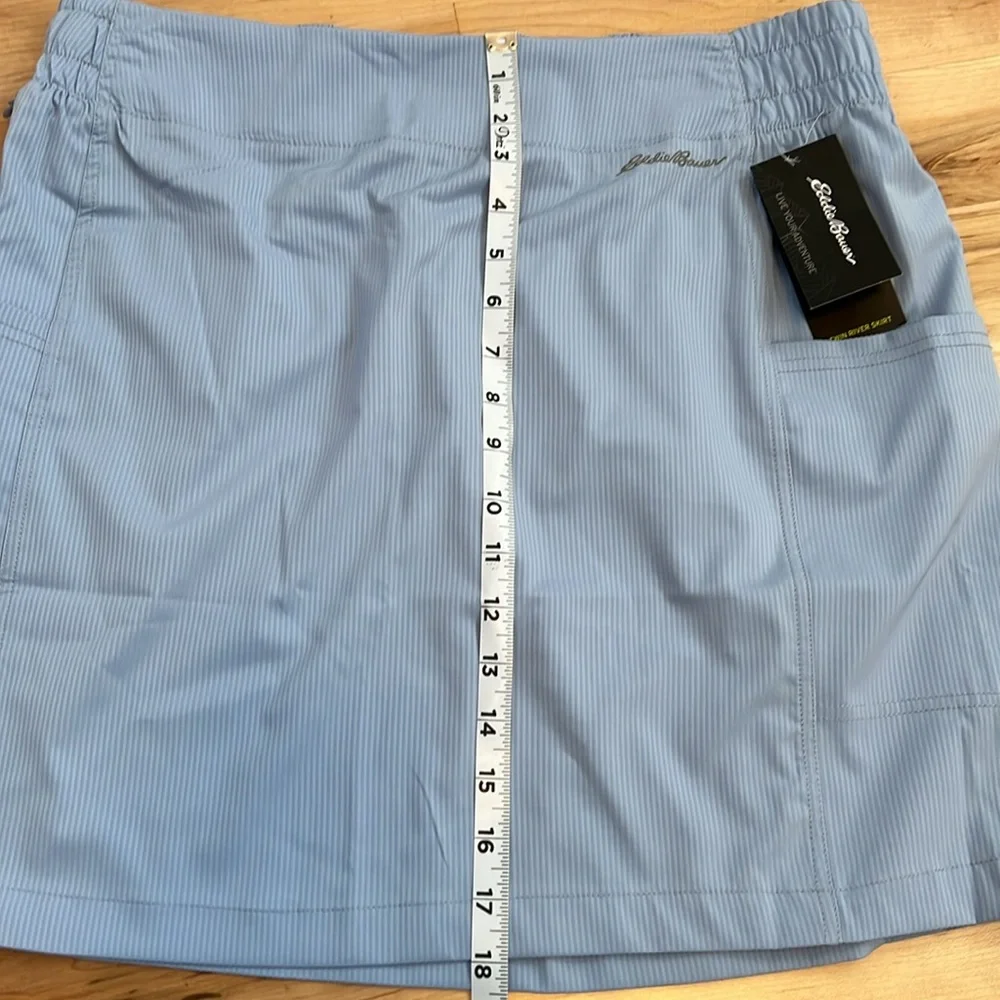 Eddie Bauer Blue Heron Twin River Women's Skirt XL NEW